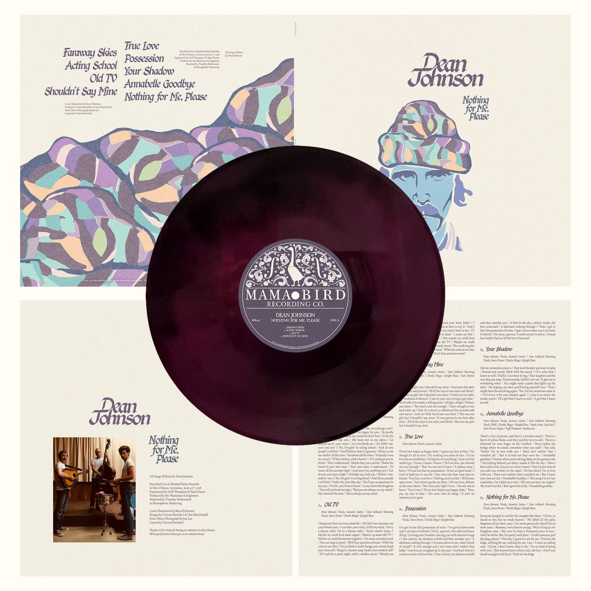 Nothing For Me, Please (Indie exclusive) (Oxblood & Black mix Vinyl) [Vinyl]
