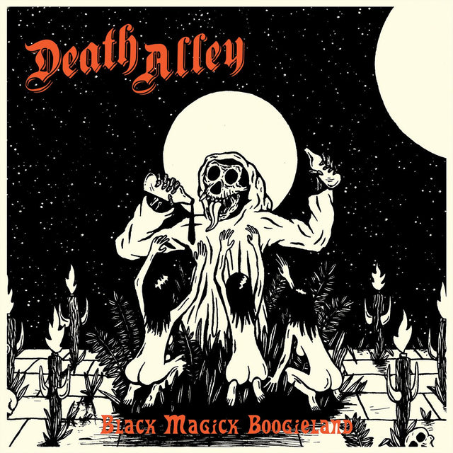 Death Alley - Black Magick Boogieland (VINILO CLOUDY CLEAR) [Vinilo]