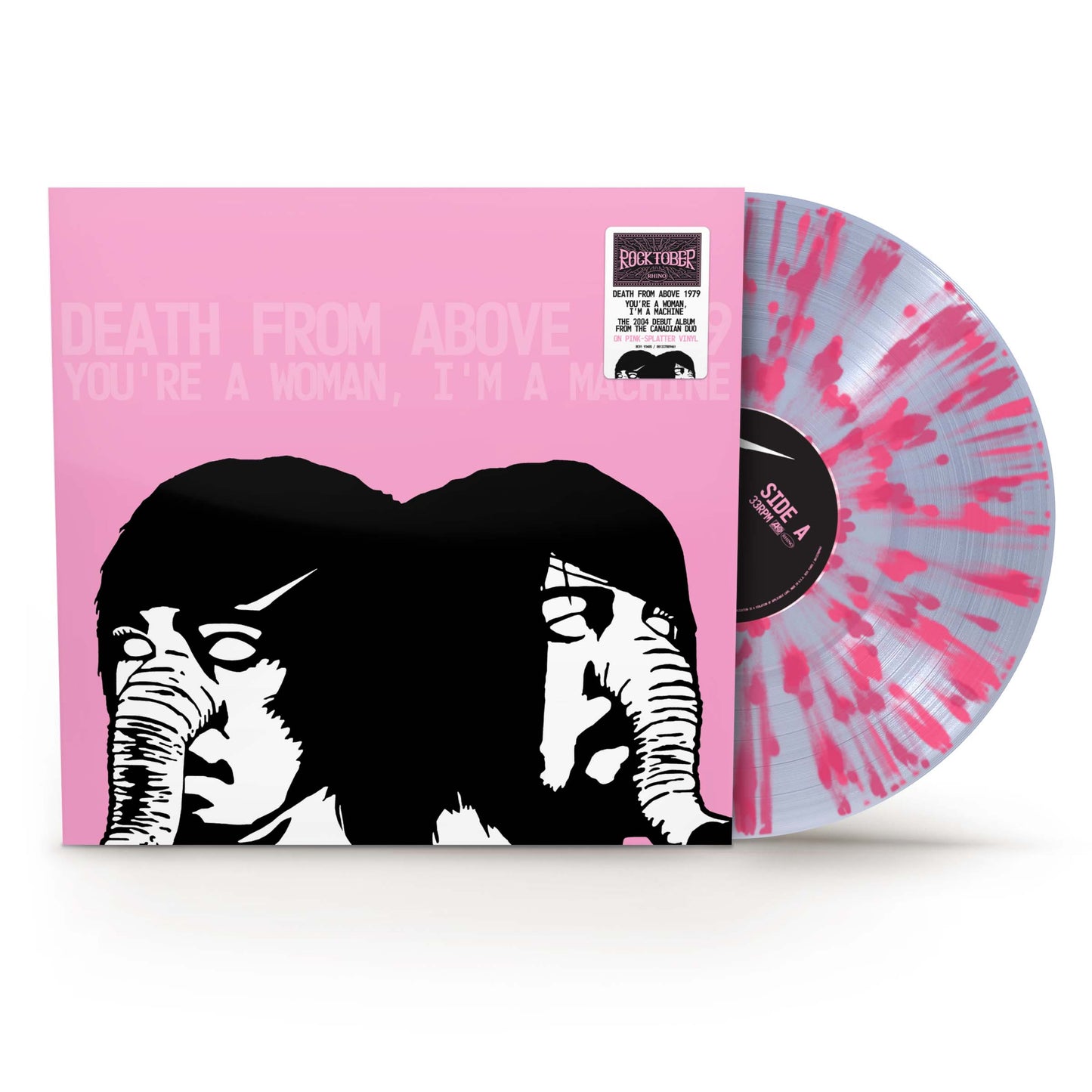 You're a Woman, I'm A Machine (RKTBR25)(1LP Clear with Pink Splatter Vinyl) [Vinyl]