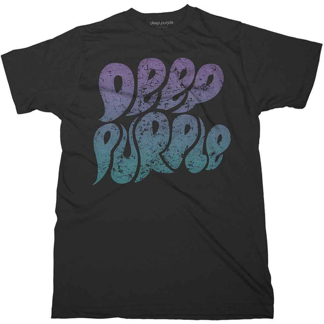 Deep Purple Bubble Logo T-Shirt