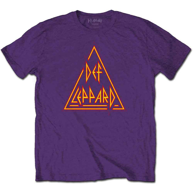Def Leppard Classic Triangle Logo T-Shirt
