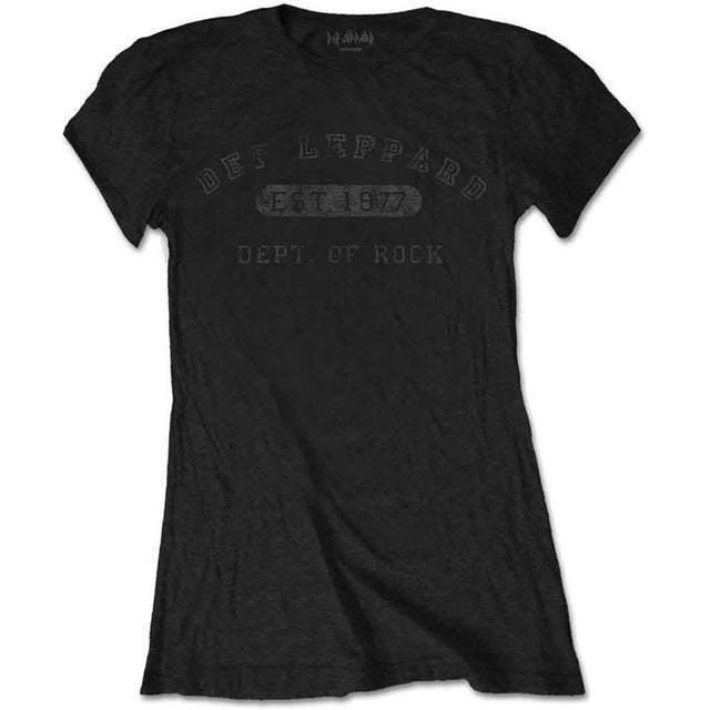 Def Leppard Collegiate Logo T-Shirt