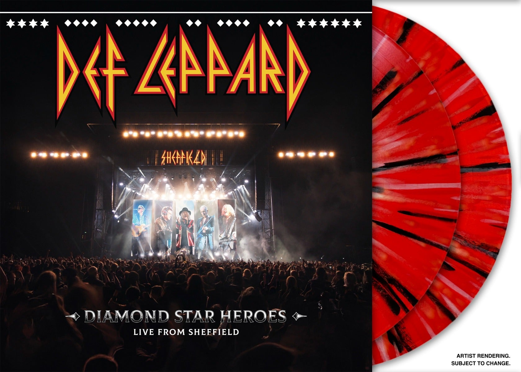 Diamond Star Heroes: Live From Sheffield [180G Multicolor Splatter 2LP] [Half-Speed] [Vinyl]