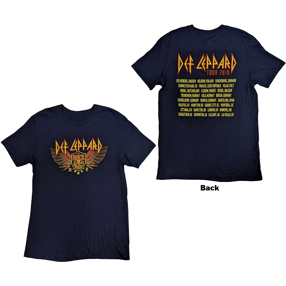 Def Leppard - Gira Rock Of Ages 2019 [Camiseta]