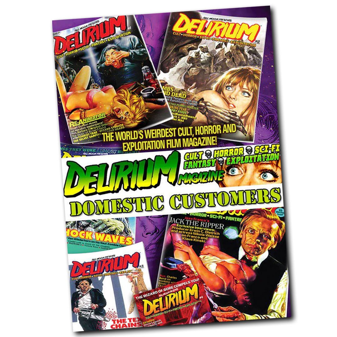 Delirium Magazine Subscription: Issues #37-#40 (DOMESTIC ONLY)