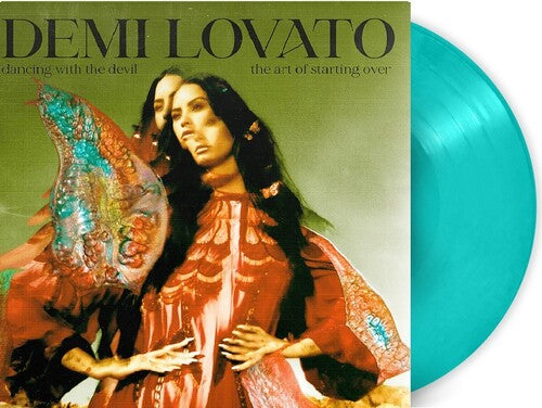 Demi Lovato - Bailando con el diablo... el arte de empezar de nuevo (Vinilo turquesa) [Contenido explícito] (2 LP) [Vinilo]