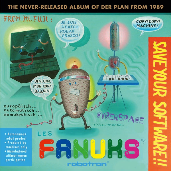 DER PLAN - Save Your Software!! (The Never-Released Album of Der Plan from 1989) [CD]