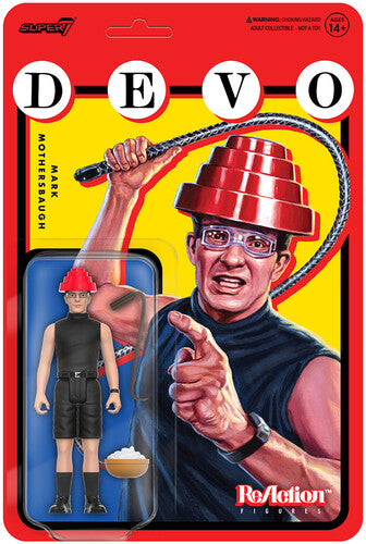 Super7 - Devo ReAction Figure Wave 1 - Whip It Mark Mothersbaugh (Collectible, Figure, Action Figure) [Action Figure]