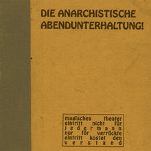 DIE ANARCHISTISCHE ABENDUNTERHALTUNG - #1 [Vinyl]
