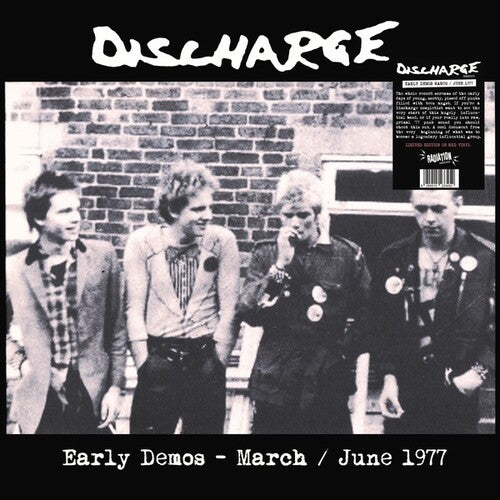 Discharge - Early Demos: marzo/junio de 1977 (edición limitada, vinilo rojo) [Vinilo]