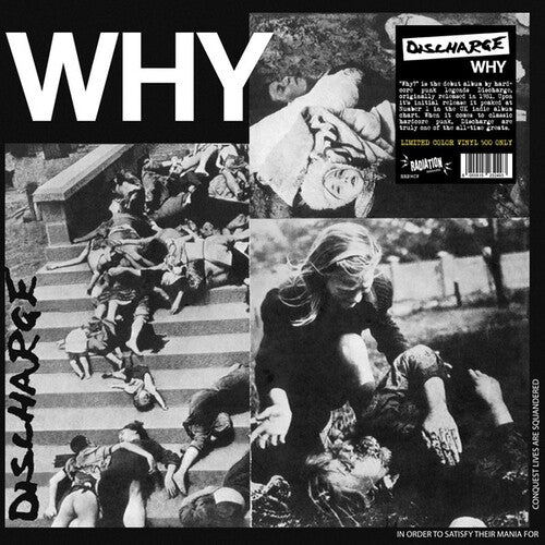 Discharge - Why (Colored Vinyl, Red) [Vinyl]