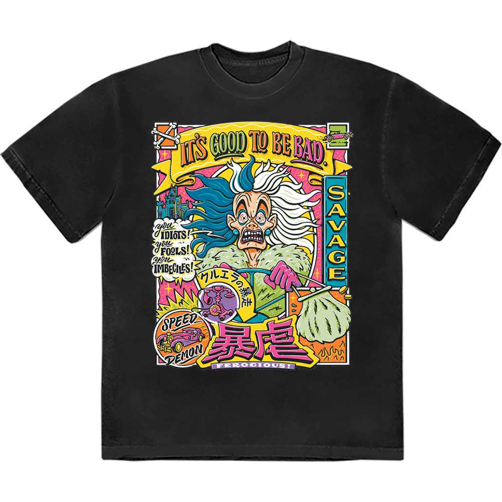 101 Dalmatians Cruella Good To Be Bad [T-Shirt]