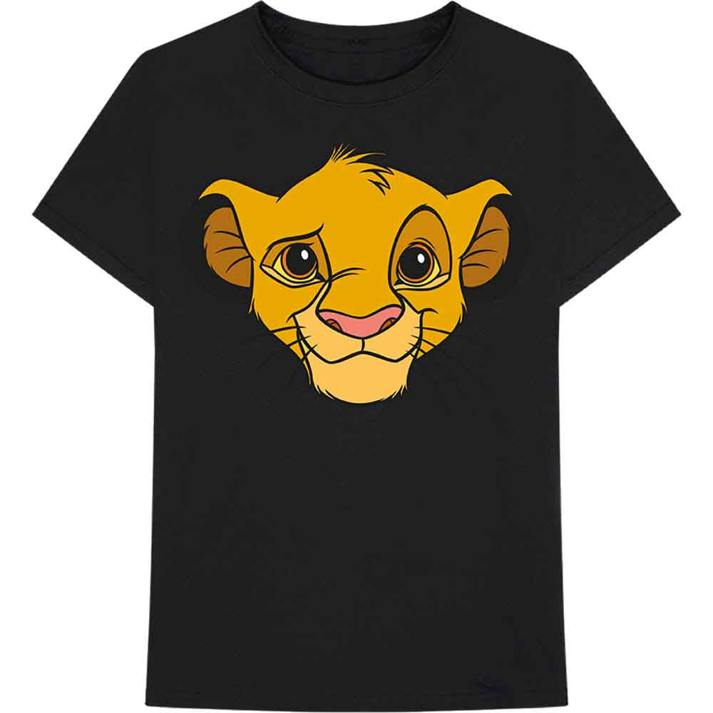 Lion King - Simba Face [T-Shirt] Black
