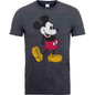 Mickey Mouse Classic Kick Colour [T-Shirt] Grey