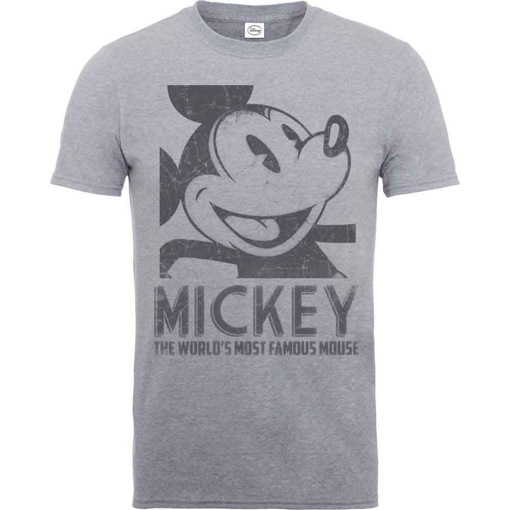 Mickey Mouse Most Famous [T-Shirt] Grey