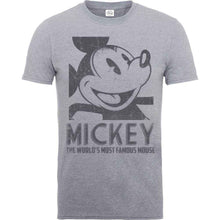 Mickey Mouse Most Famous [T-Shirt] Grey