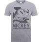 Mickey Mouse Most Famous [T-Shirt] Grey