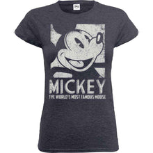 Mickey Mouse Most Famous [T-Shirt] Grey
