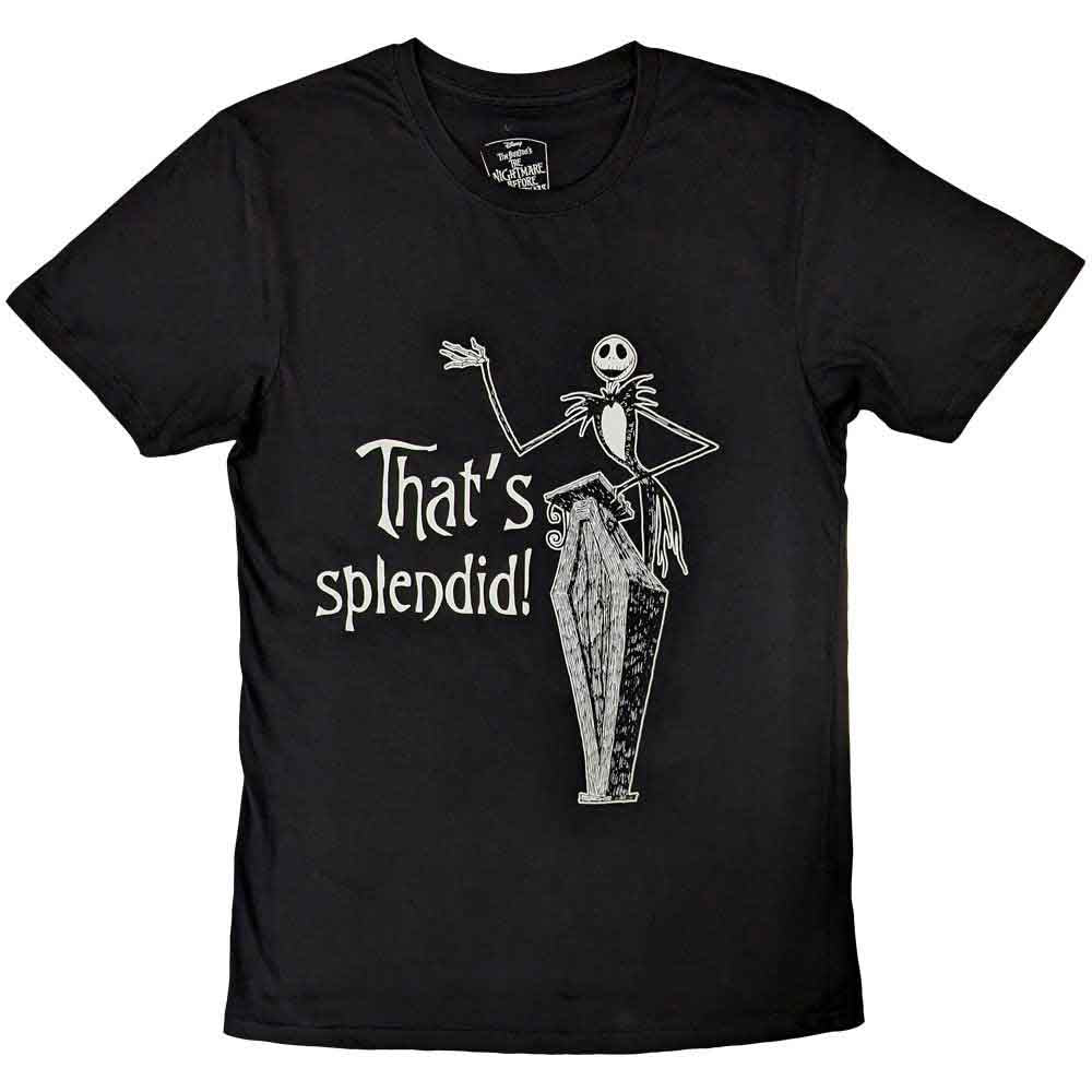 The Nightmare Before Christmas Pumpkin King [T-Shirt] Black