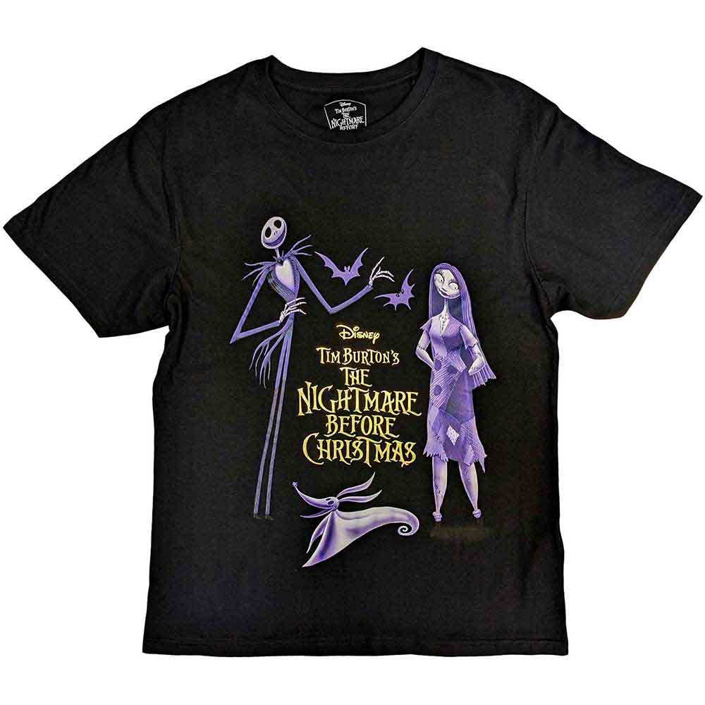 Disney - Pesadilla antes de Navidad Personajes morados [Camiseta]