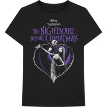 Disney - Pesadilla antes de Navidad Corazón morado [Camiseta]