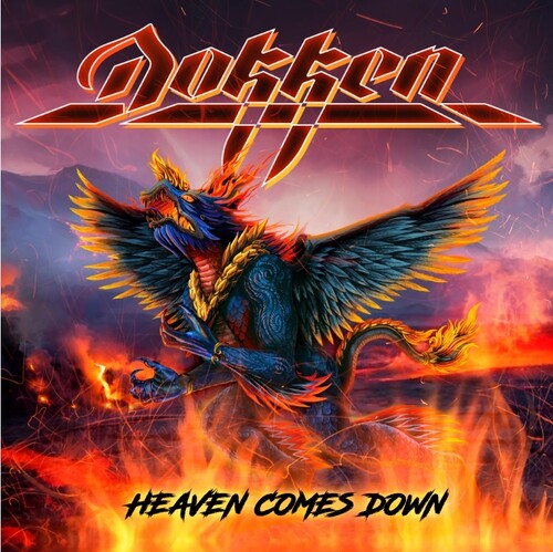 Dokken - Heaven Comes Down (Indie Exclusive, Colored Vinyl, Blue) [Vinyl]