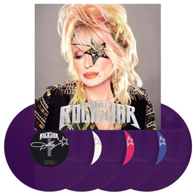 Dolly Parton Rockstar (Indie Exclusive, Purple Vinyl, Alternate Cover) Vinyl - Paladin Vinyl