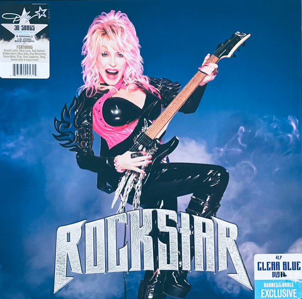 Dolly Parton Rockstar (Limited Edition, Clear Blue Colored Vinyl) (4 Lp's) (Box Set) Vinyl