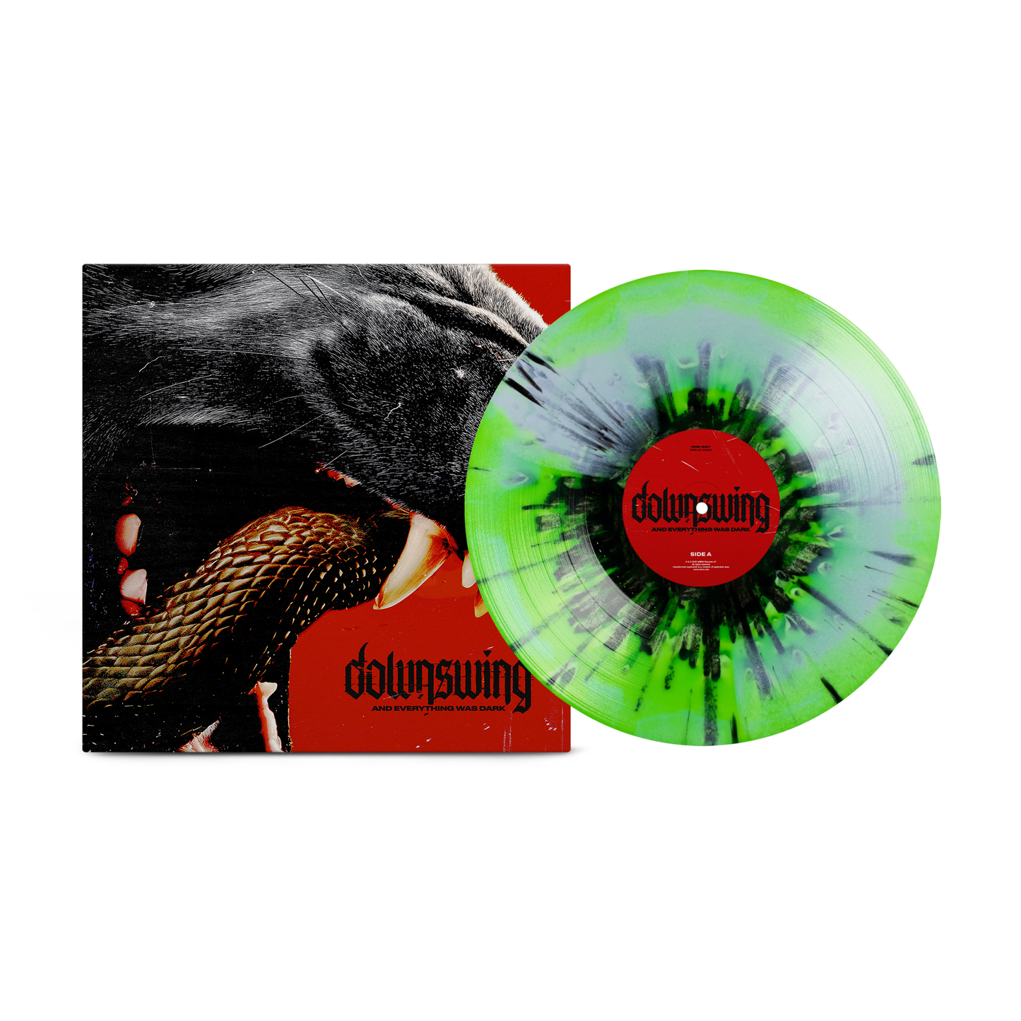 Downswing - And Everything Was Dark (Green/Black Splatter)