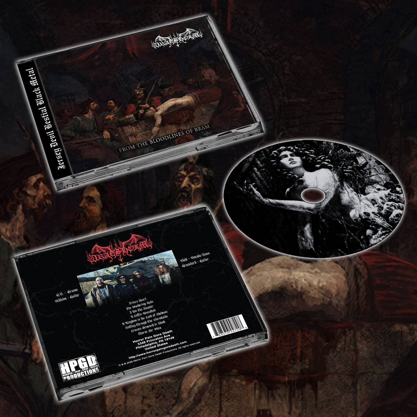 DRAGSHOLM - From The Bloodlines Of Bram CD