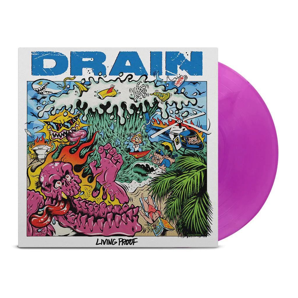 Drain - Living Proof [Contenido explícito] (Exclusivo indie, vinilo de color, morado, funda de LP desplegable) [Vinilo]