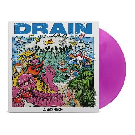 Drain - Living Proof [Explicit Content] (Indie Exclusive, Colored Vinyl, Purple, Gatefold LP Jacket) [Vinyl]