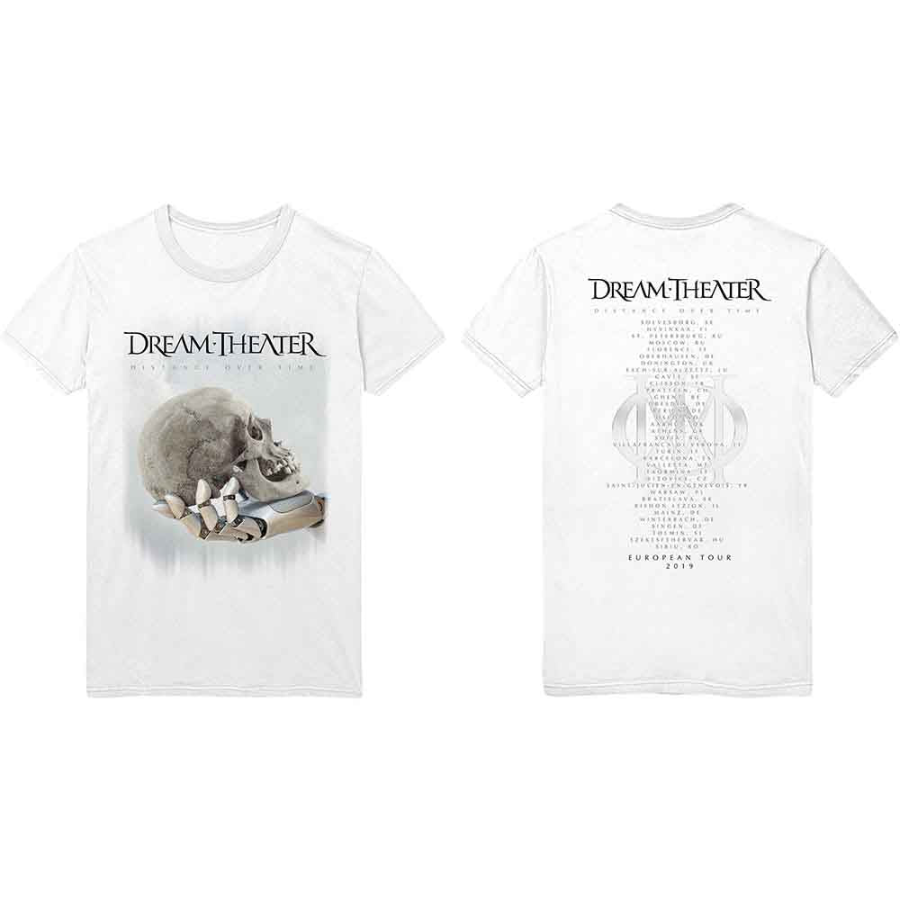 Dream Theatre - Camiseta con calavera desvanecida