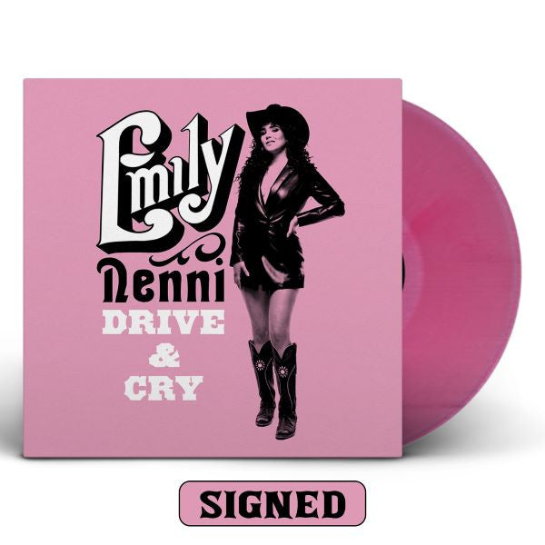Emily Denni - Drive & Cry [IEX Pink Autographed] [Vinyl]