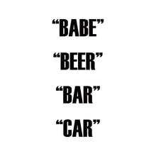 Babe Beer Bar Car [Vinyl]
