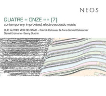 DUO AUTRES VOIX DE PIANO - QUATRE = ONZE == (7) [CD]