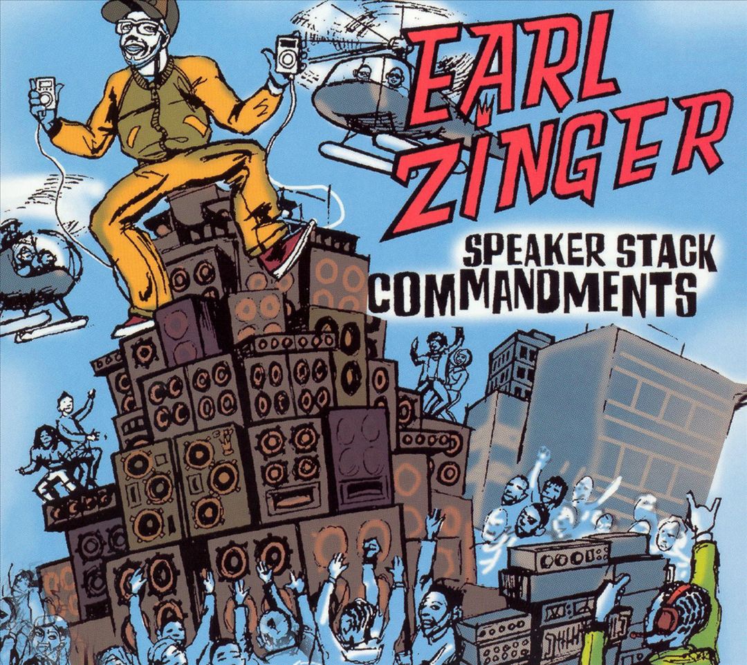 Earl Zinger - Speaker Stack Comman [CD]