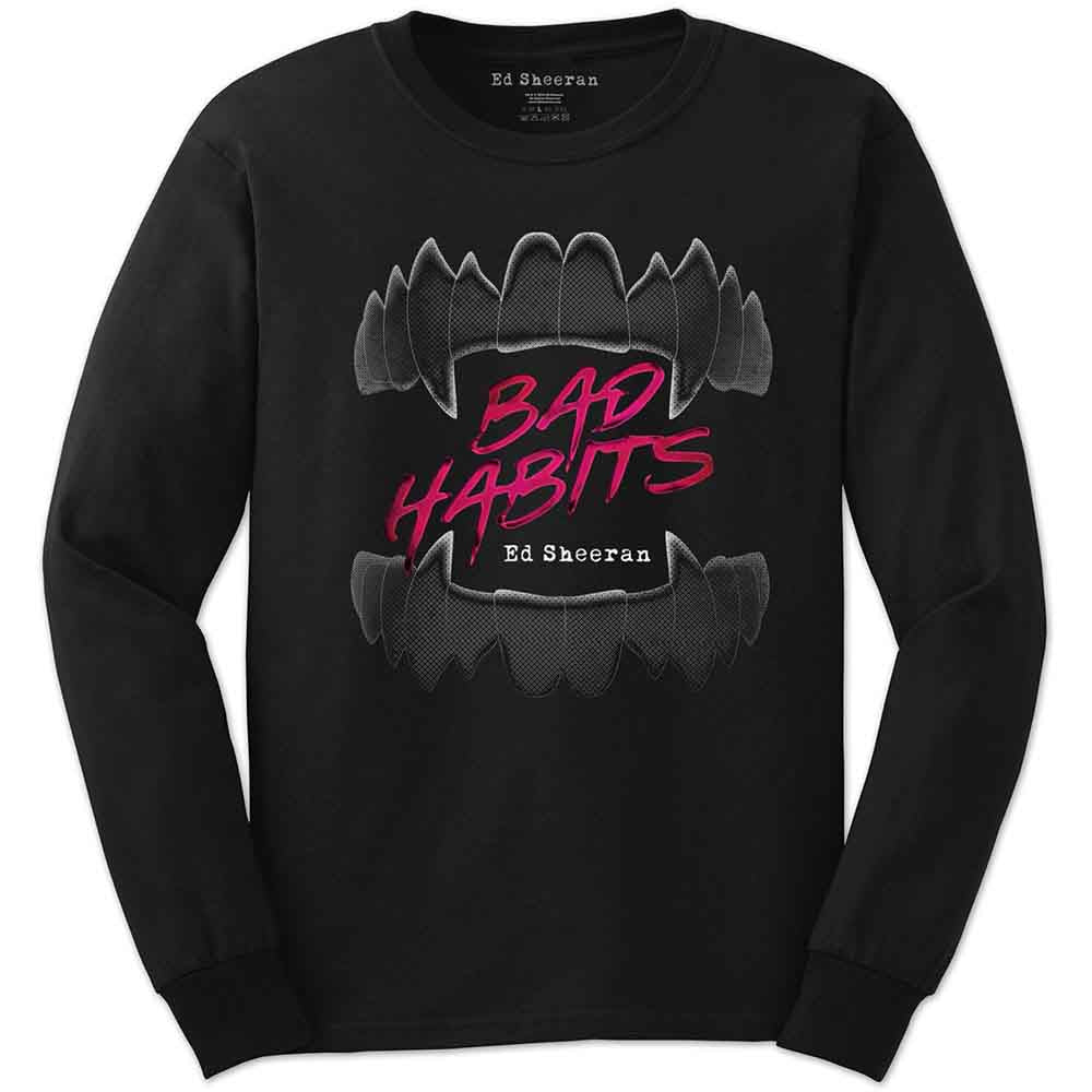 Ed Sheeran Bad Habits [L/S Shirt]