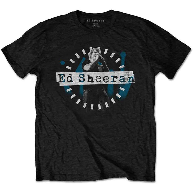 Ed Sheeran Dashed Stage Photo T-Shirt