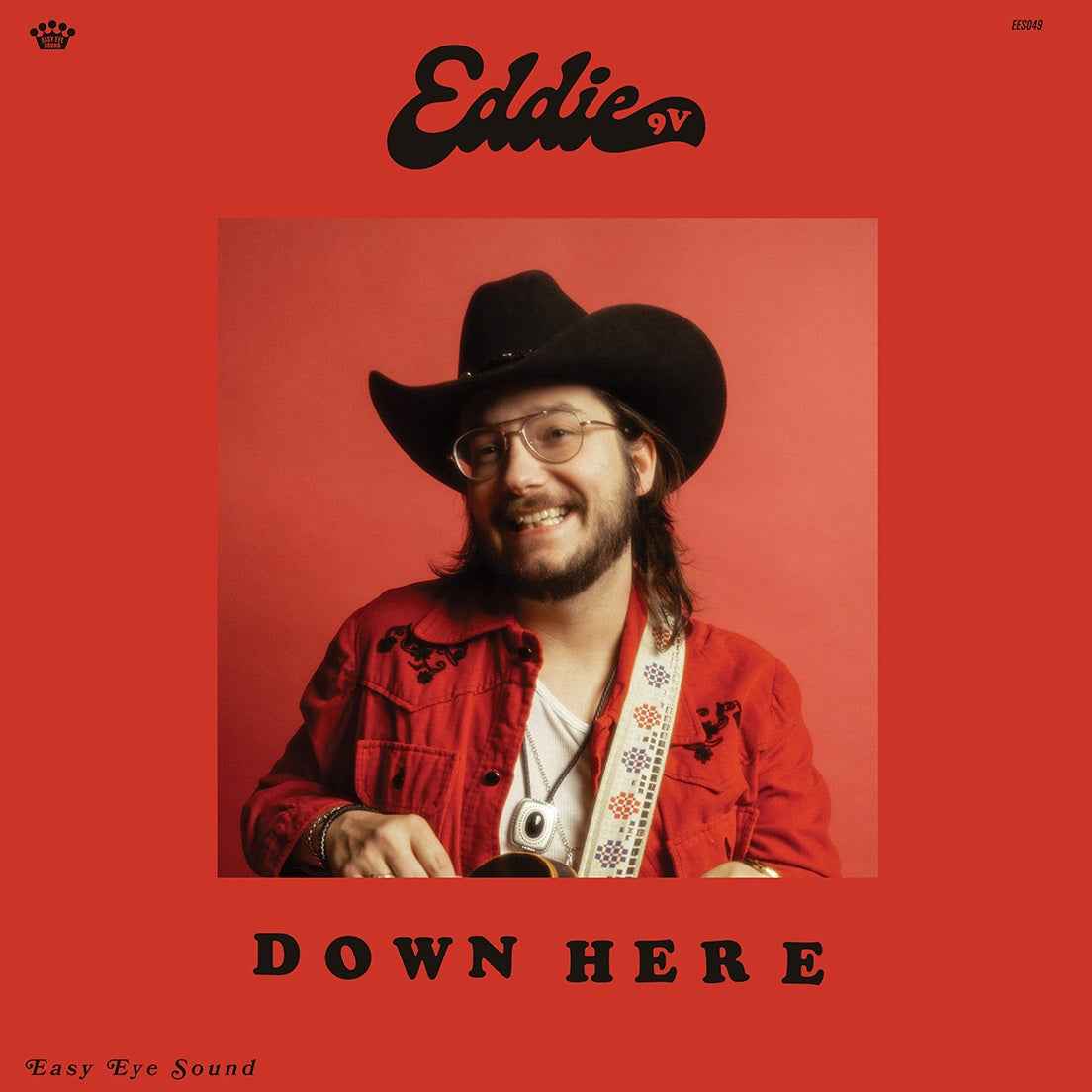 Eddie 9V - Down Here [Translucent Ruby LP] [Vinyl]