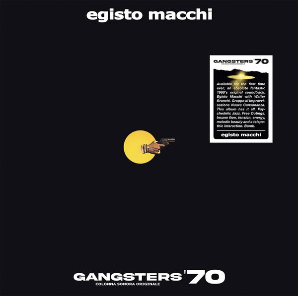 EGISTO MACCHI - Gangsters '70 [Vinyl]