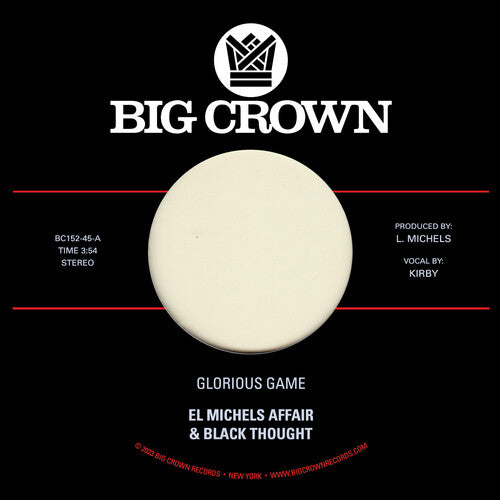 El Michels Affair &amp; Black Thought - Glorious Game / con Grateful [Contenido explícito] (sencillo de 7") [Vinilo]