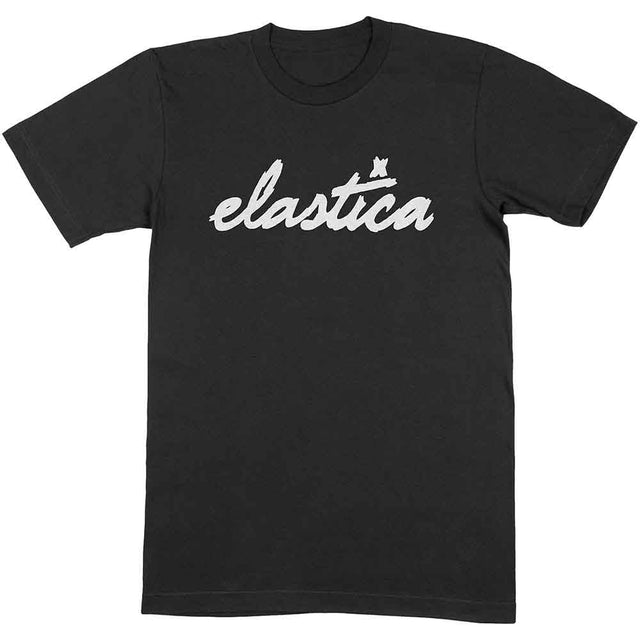 Elastica - Camiseta con el logotipo clásico