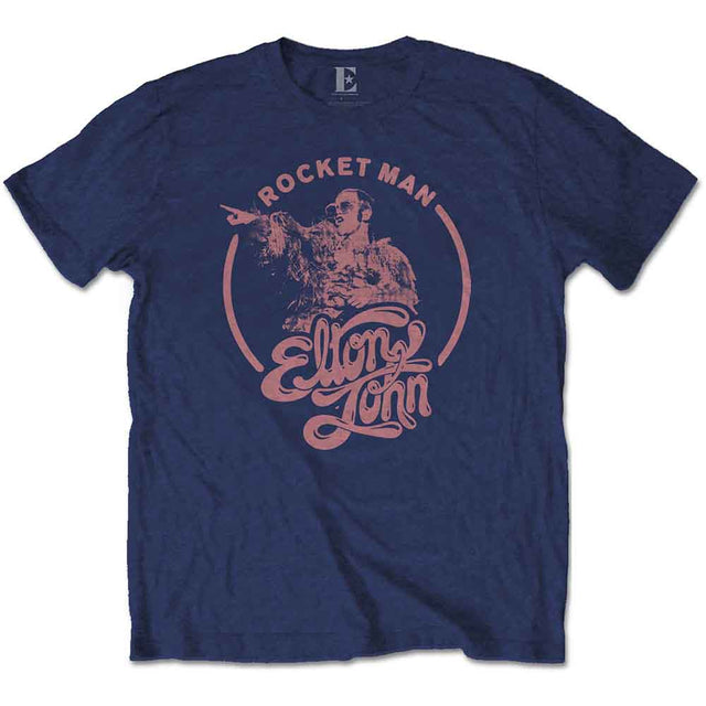Elton John Rocketman Circle Point T-Shirt