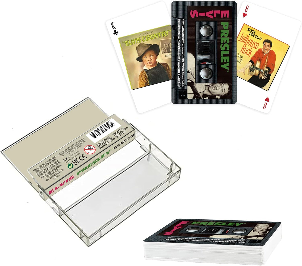 Elvis Presley Cassette Playing Cards [Games]