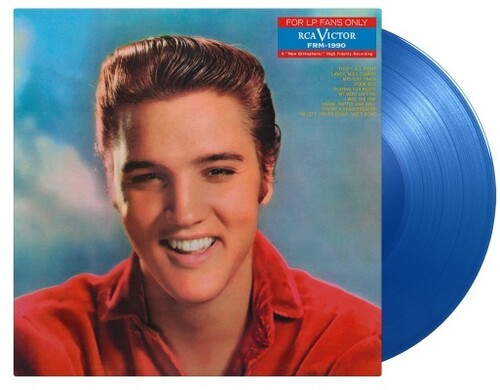 Elvis Presley For LP Fans Only (Limited Edition, 180 Gram Vinyl, Colored Vinyl, Blue) [Import] [Vinyl]