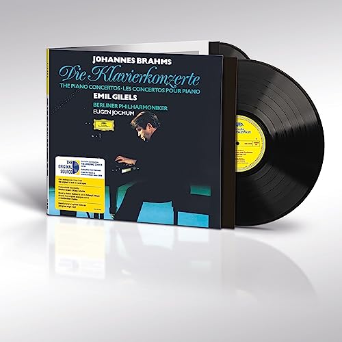 Emil Gilels/Berliner Philharmoniker/Eugen Jochum - Brahms: Conciertos para piano núms. 1 y 2 [The Original Source Series] [2 LP] [Vinilo]