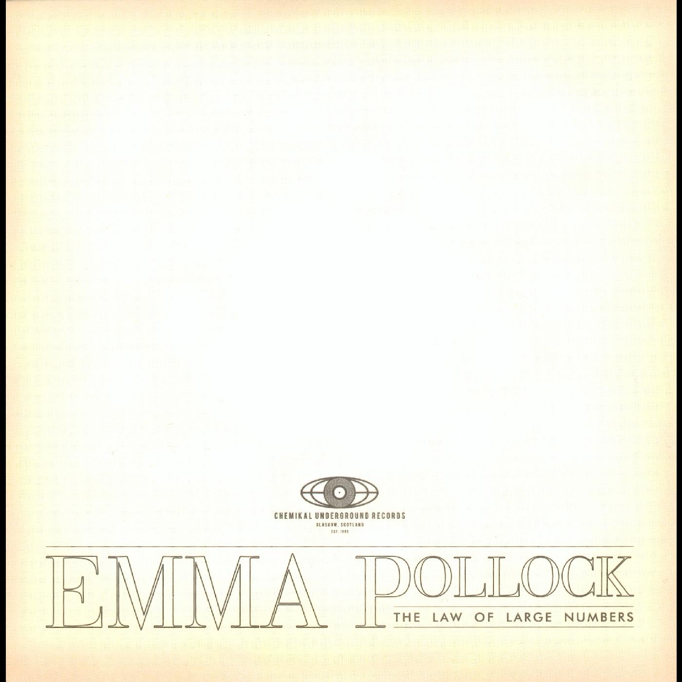 Emma Pollock - La ley de los grandes números [CD]