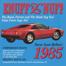 Enuff Z'nuff - 1985 (Colored Vinyl, Blue & Red Splatter, Reissue) [Vinyl]