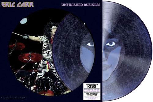 Eric Carr - Unfinished Business (Picture Disc Vinyl, Poster, Remastered, Reissue) [Vinyl]